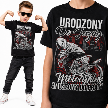 KOSZULKA URODZONY DO JAZDY